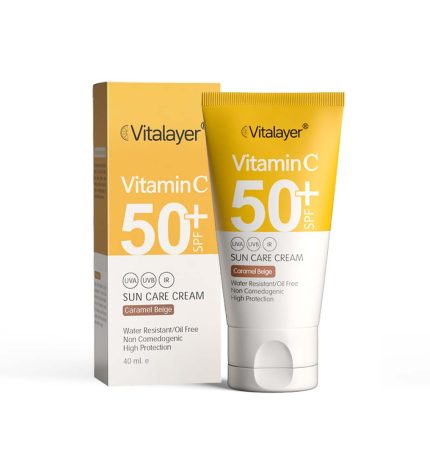 ضد آفتاب رنگی SPF50 ویتالیر