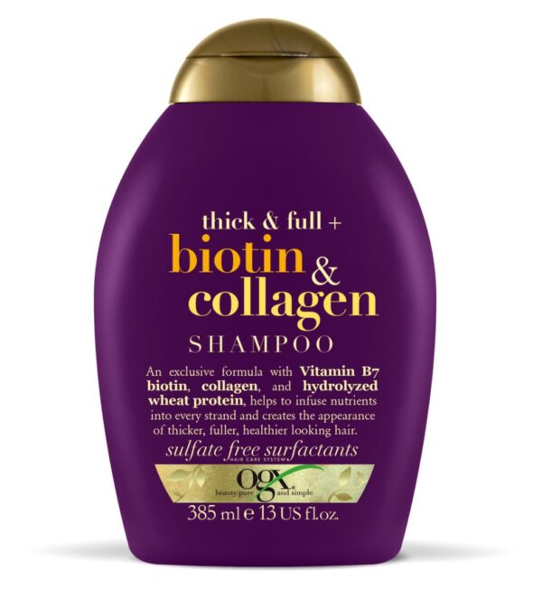 شامپو او جی ایکس مدل Biotin & Collagen