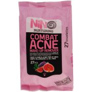 دستمال مرطوب نینو مدل COMBAT ACNE بسته 27 عددی