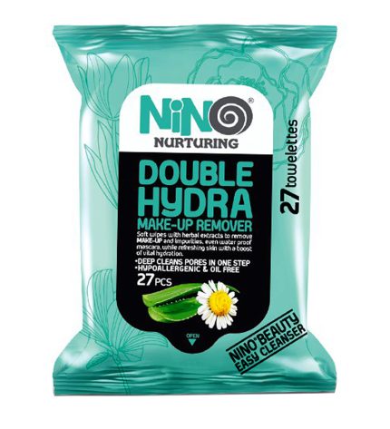 دستمال مرطوب نینو مدل Double Hydra بسته 27 عددی