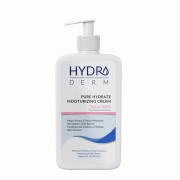 کرم پمپی هیدرودرم مرطوب و نرم کننده دست و صورت 500 میلی لیتر مدل aqua satin