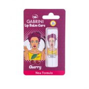 Gabrini lip balm containing spf 20, cherry model
