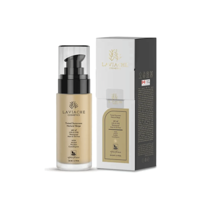 کرم ضدآفتاب رنگی لاویاچه spf 50 مناسب انواع پوست