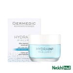 ژل کرم آبرسان قوی درمدیک مدل hydrain hialuro دارای 10% هیالورونیک اسید