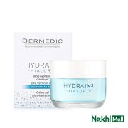 ژل کرم آبرسان قوی درمدیک مدل hydrain hialuro دارای 10% هیالورونیک اسید